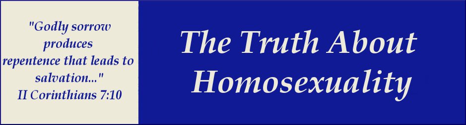 The Truth About Homosexuality